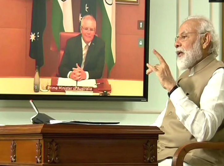 PM Modi holds virtual summit