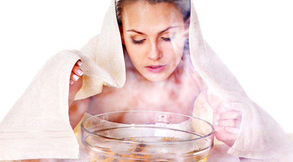 Facial steaming benefits