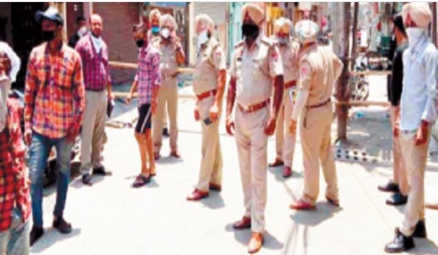 Ludhiana corona street sealed