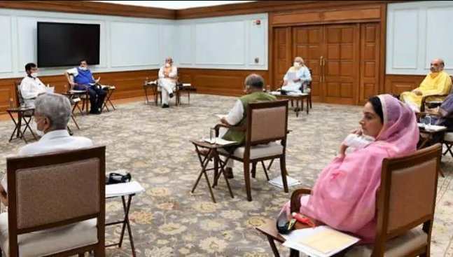 pm modi cabinet meeting