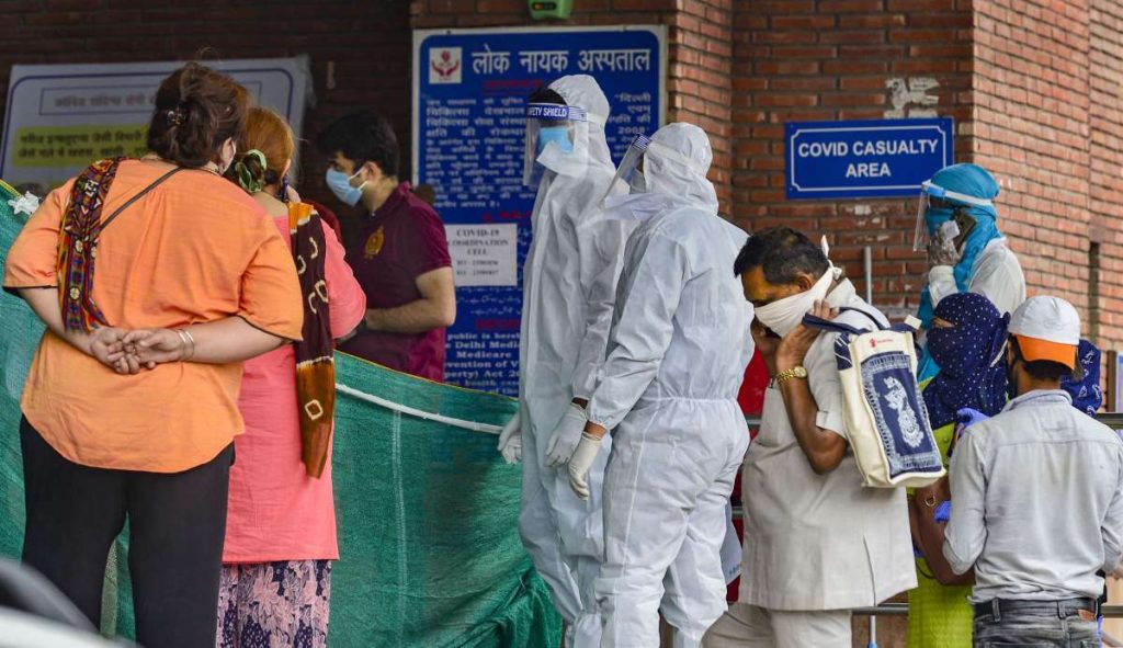 Delhi Flouting quarantine rules