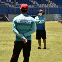 afghanistan players resume training