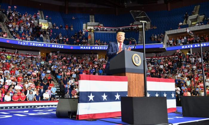 Trump Tulsa rally journalist