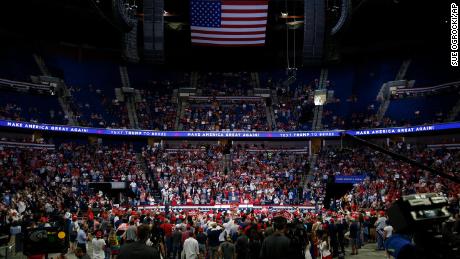 Trump Tulsa rally journalist