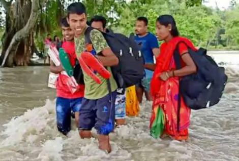 Rain in Nepal