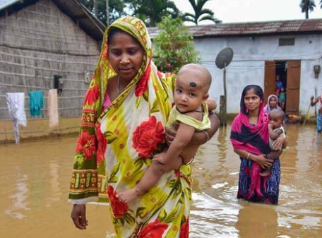 Floods hit 12 districts