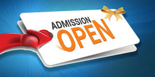 Admission starts from 21st July