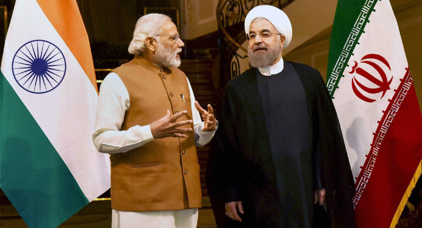 Iran denies dropping India