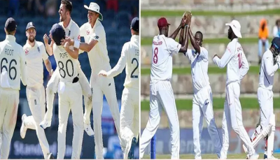 ENG Vs WI WI 1st Test Day 5