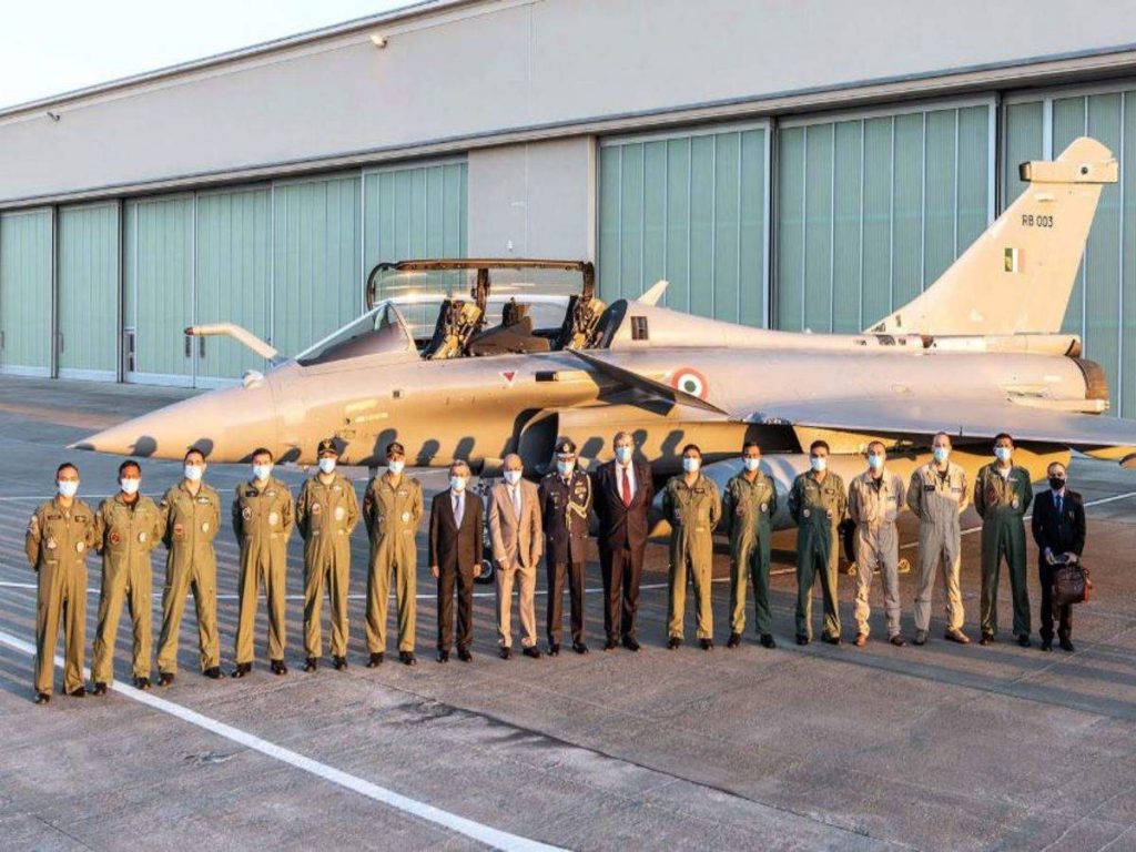 IAF Rafale fighters arrive