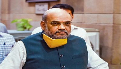 amit shah admitted to aiims
