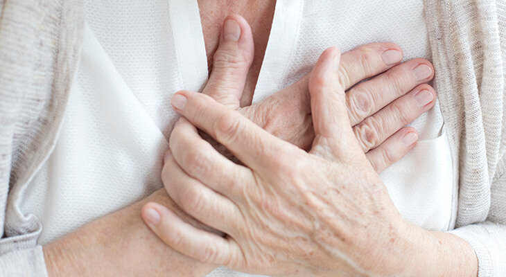 online searching chest pain