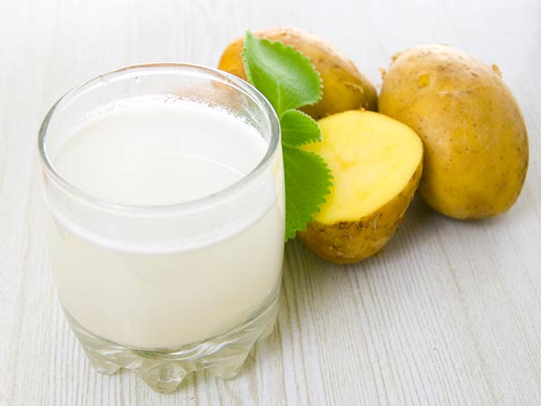 Uric acid Potato juice