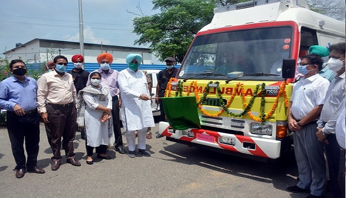 punjab government buy ambulances