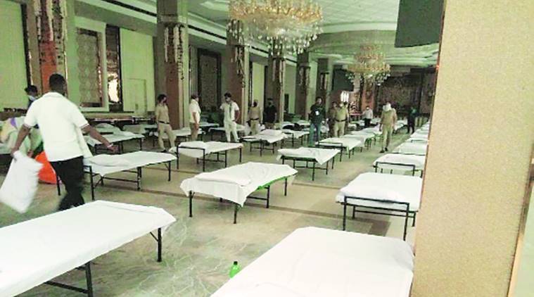 Banquet hall vacated by Delhi govt