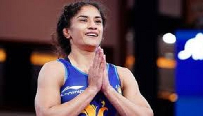 Women's wrestler Vinesh Fogat corona positive