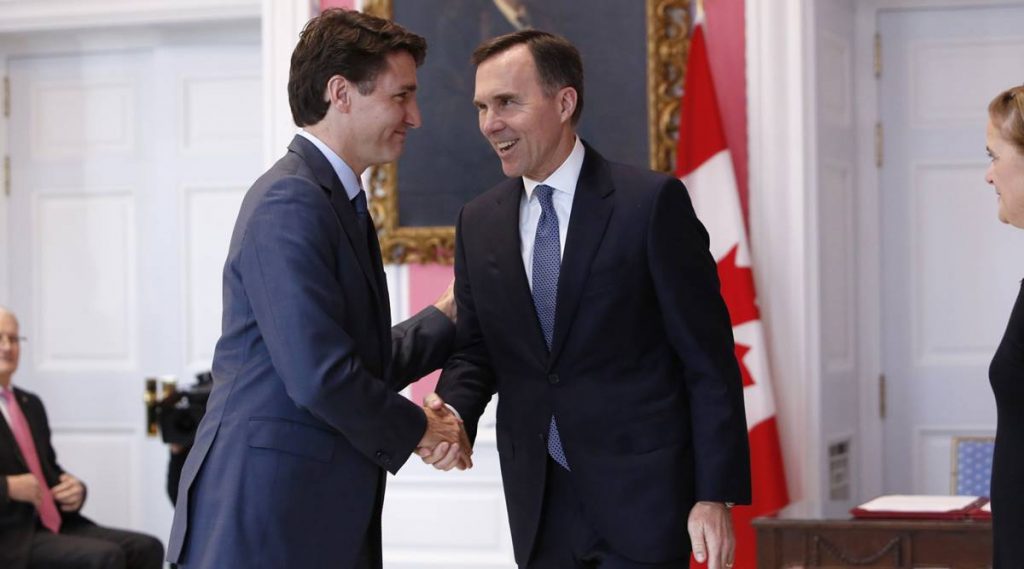 Canada finance minister resigns