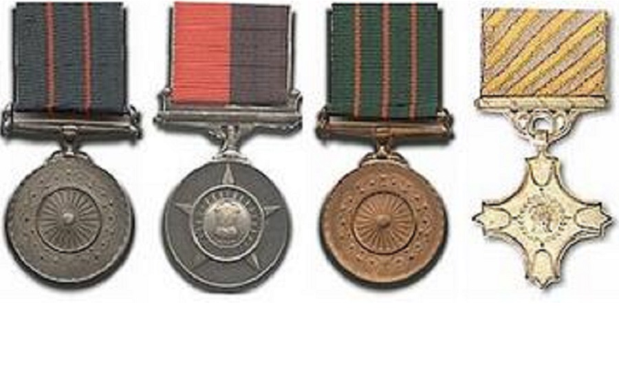 gallanty and service medals announced