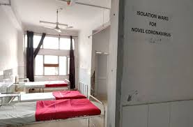 Isolation at Ranjit Sagar Dam Hospital
