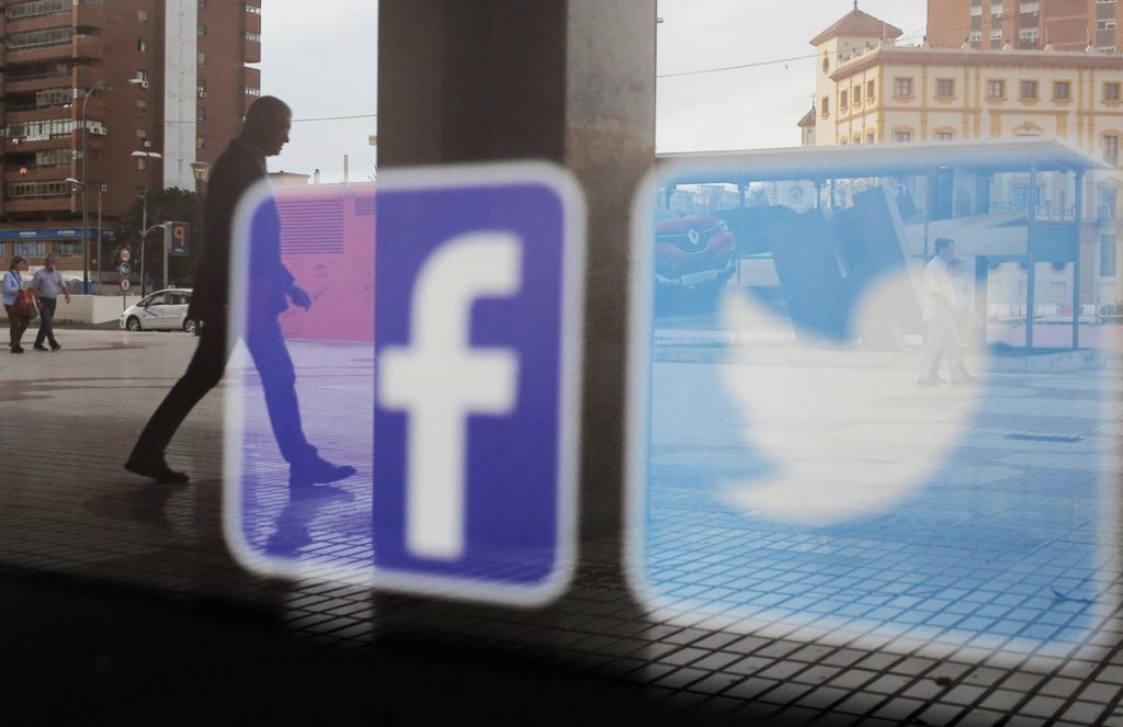 Facebook Twitter penalize Trump