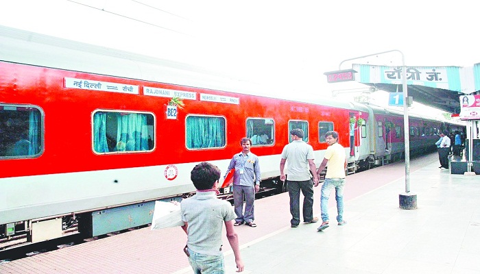 Railways run Rajdhani Express for one ride