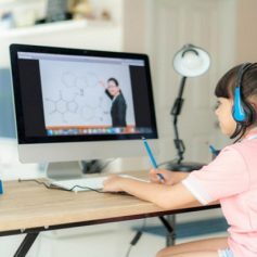 children unable to study online