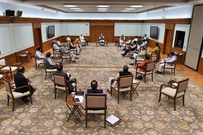 Modi Cabinet meeting on security issues