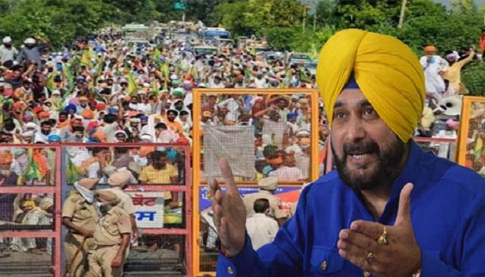 navjot sidhu tweet on farmer protest