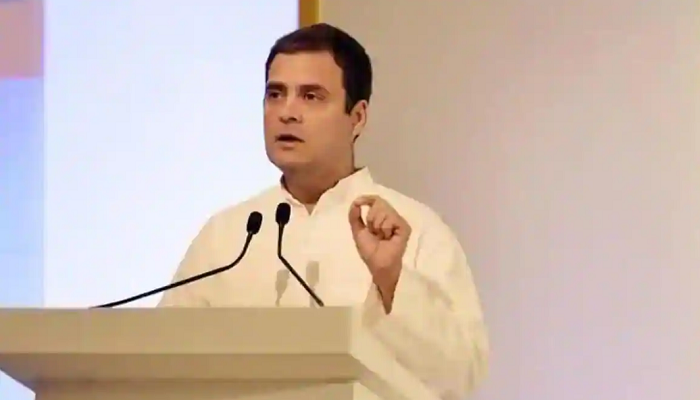 Rahul Gandhi says uncontrollable corona