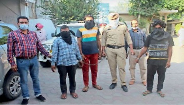 haryana gang rob arrested