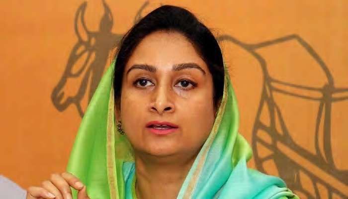 Harsimrat Badal resigns