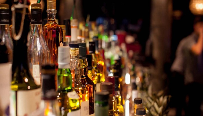 Large quantities of illicit liquor