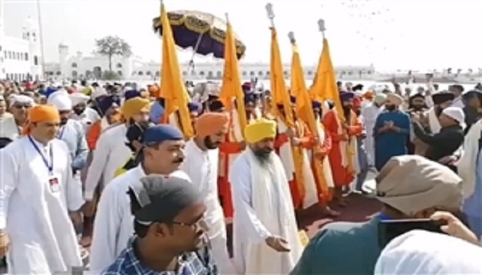 Nagar Kirtan for the first time