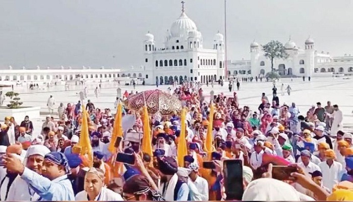 Nagar Kirtan for the first time