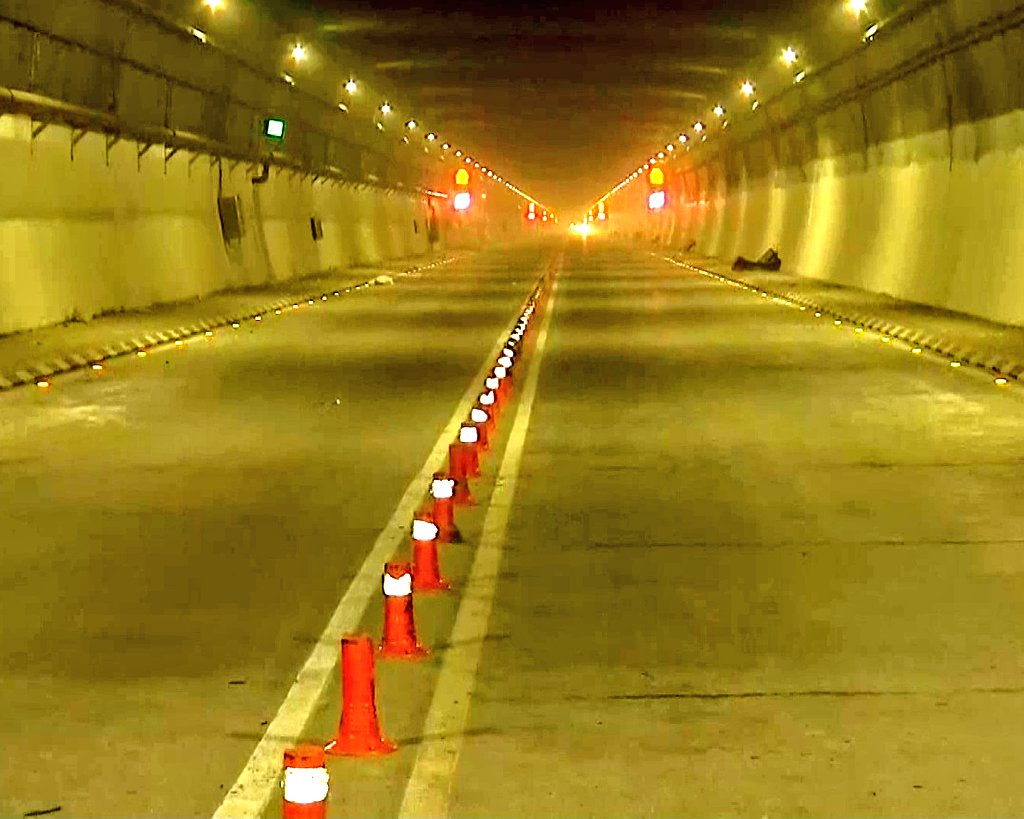 World longest highway tunnel