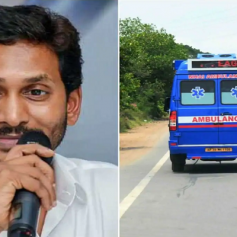 Andhra Pradesh CM Reddy stopped his convoy