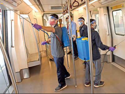 Delhi Metro Blue Pink Line