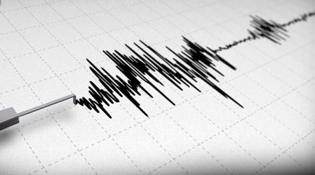 Earthquake of magnitude 4