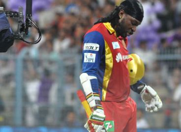 Gayle fined expressed