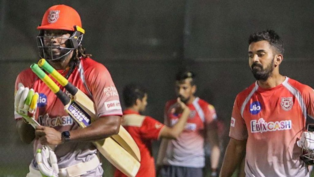 Gayle recovers from abdominal pain