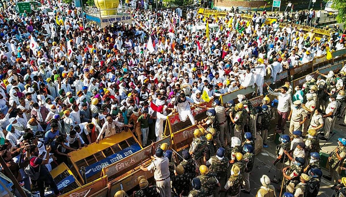 haryana protest against farm laws farmers