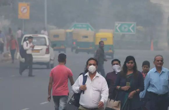 Delhi air quality turns