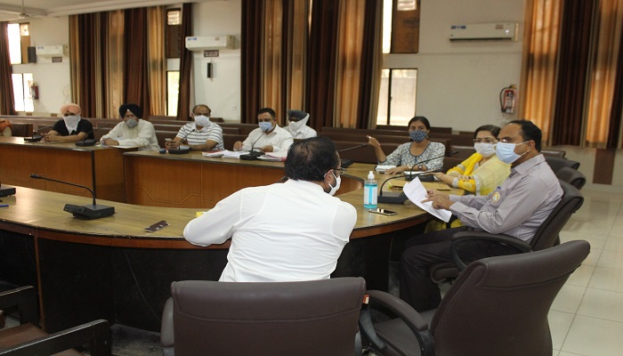 ludhiana projects reviewed meeting