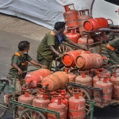 lpg cylinder new home delivery system