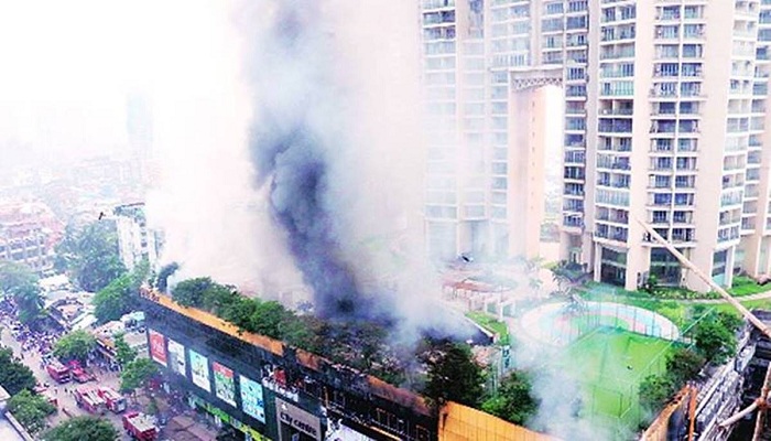 mumbai fire fighting operation still on