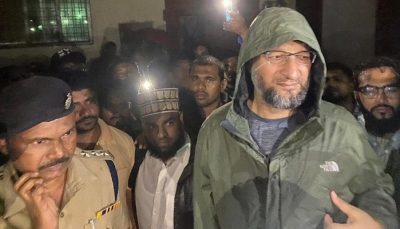 hyderabad rain asaduddin owaisi