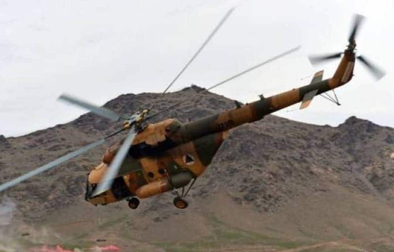 Two Afghan Air Force Helicopters Collided