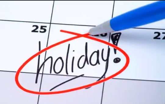 Bank Holidays in October 2020