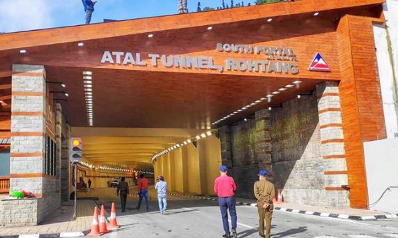Atal Tunnel inauguration
