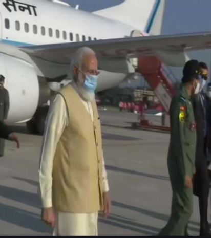 PM Modi reaches Manali